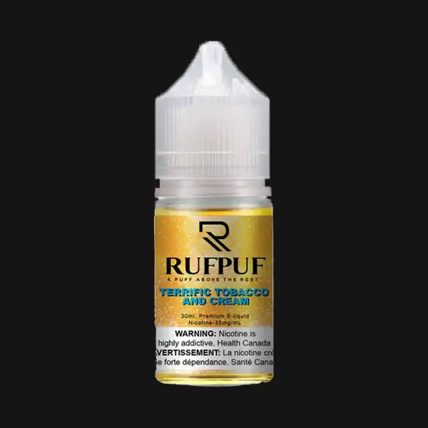 RufPuf E Juice Terrific Tobacco And Cream