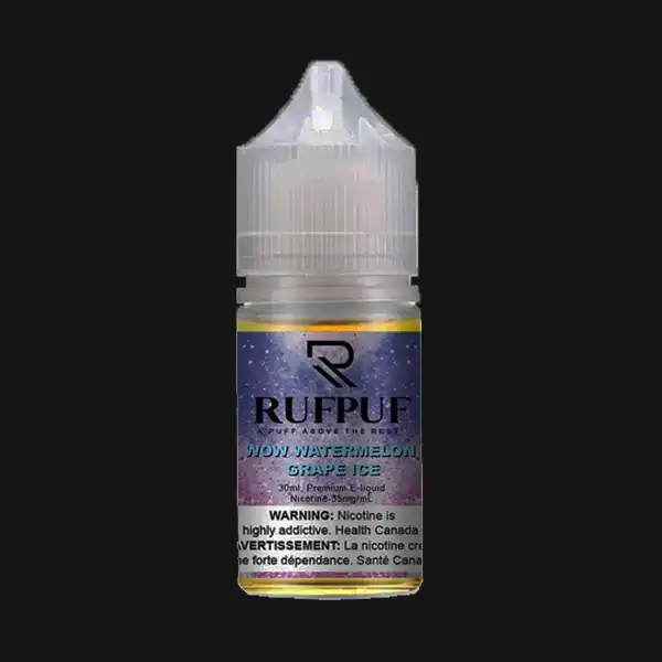 RufPuf Wow Watermelon Grape Ice E-liquid 30ml