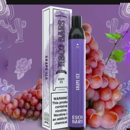 Esco Bar 2500 Puffs Grape Ice Disposable