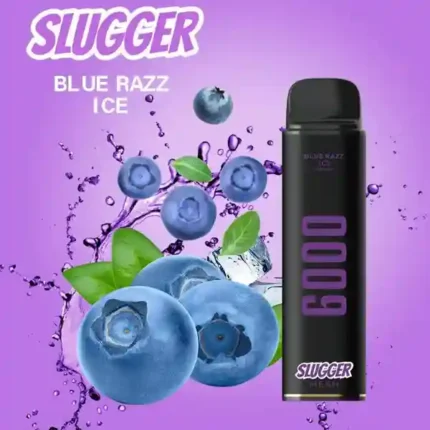 Black Edition Slugger Blue Razz Ice 6000 Puffs