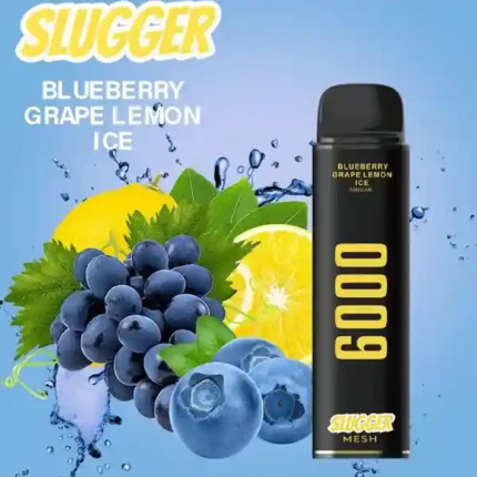 Black Edition Slugger Blueberry Grape Lemon 6000 Puffs