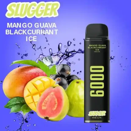 Black Edition Slugger Mango Guava Blackcurrant 6000 Puffs