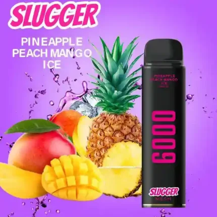 Black Edition Slugger Pineapple Peach Mango 6000 Puffs