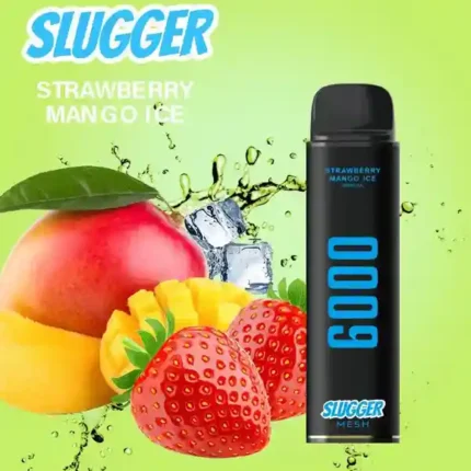 Black Edition Slugger Strawberry Mango Ice 6000 Puffs