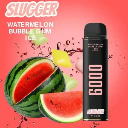Black Edition Slugger Watermelon Bubblegum Ice 6000 Puffs