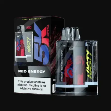 Nasty Disposable Red Energy 5000 Puffs