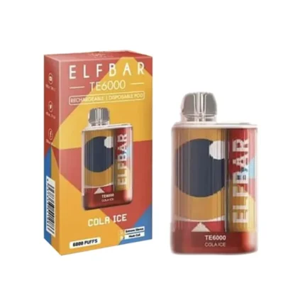 Ice Cola ELFBAR TE6000 Disposable Vape