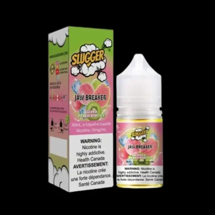 Slugger Jaw Breaker Series Guava Peach Kiwi Ice 30ml Nicsalt