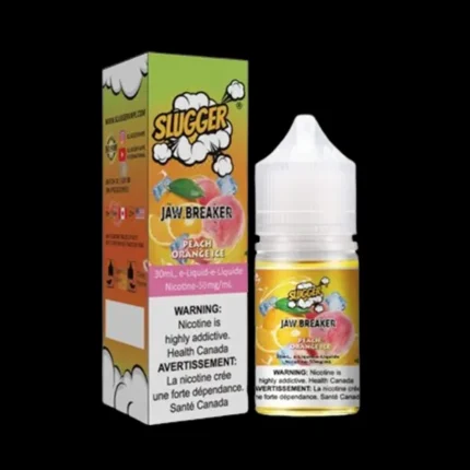 Slugger Jaw Breaker Series Peach Orange Ice 30ml Nicsalt